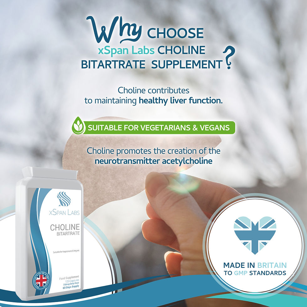 Thumbnail: Choline Bitartrate 730mg – 120 capsules