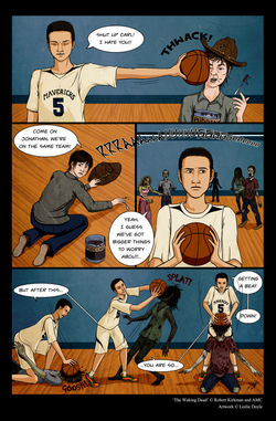 Walking Dead Comic Commission