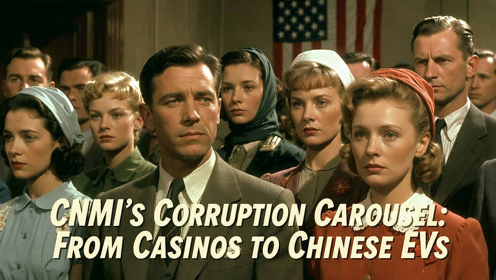 CNMI's Corruption Carousel: From Casinos to Chinese EVs
