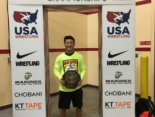 Coach David Yi Wins National Free-style Wrestling Tournament