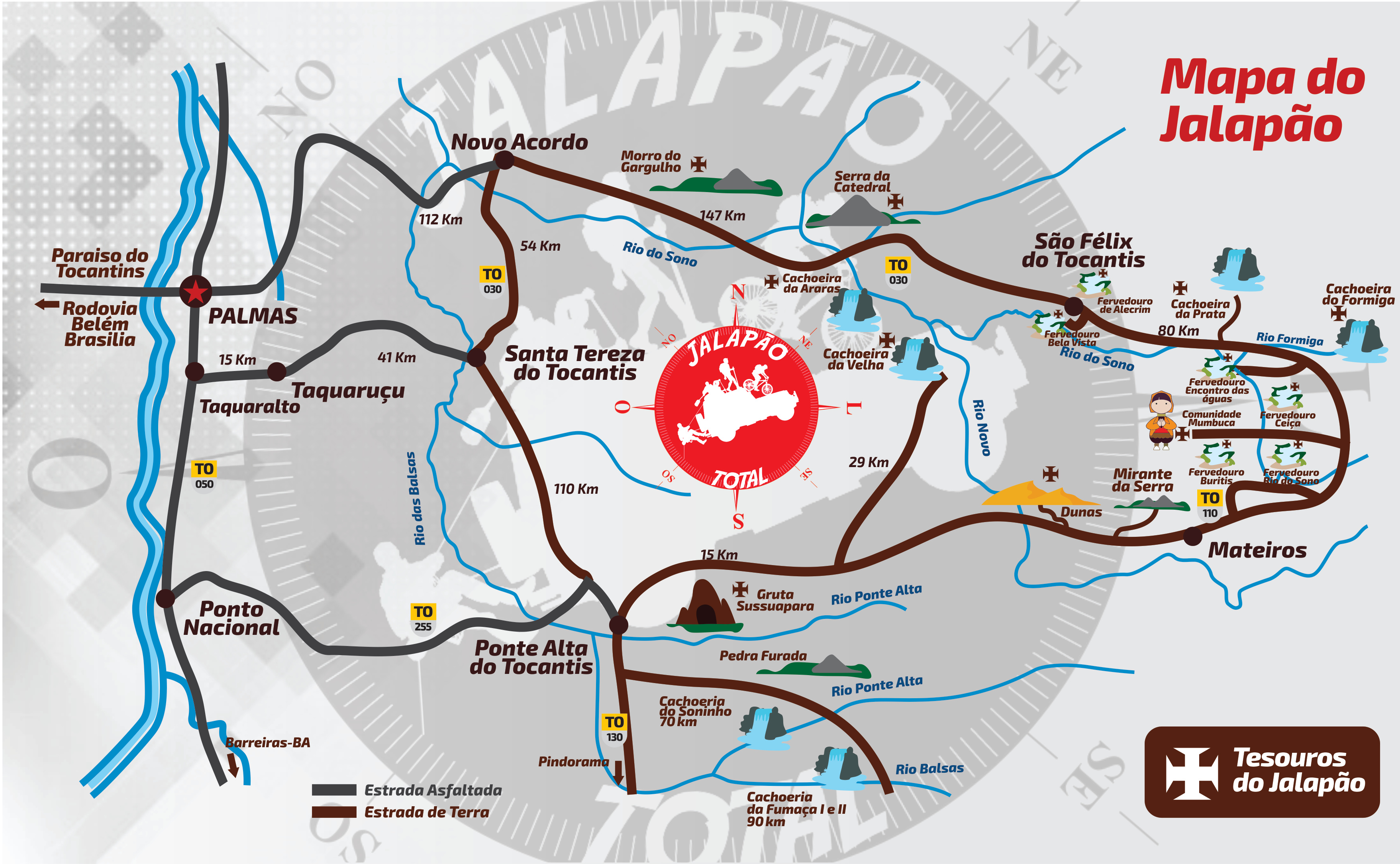 MAPA JALAPÃO