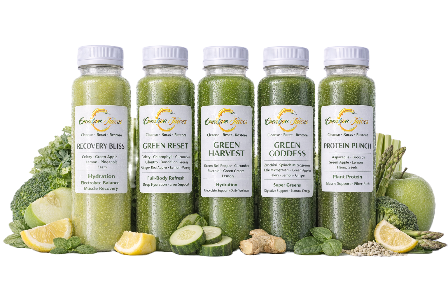 Arranged Food and Objects