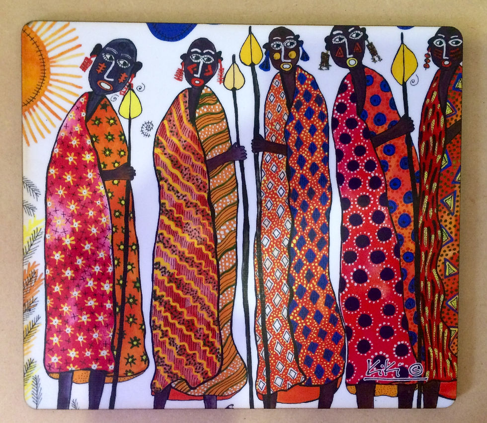 African Life Mousepad
