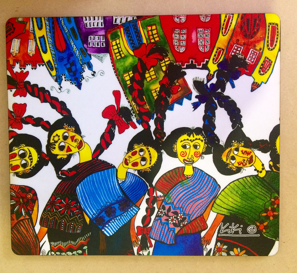 Mayan Women Mousepad