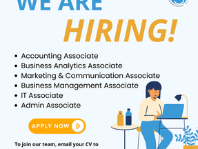 We Are Hiring!