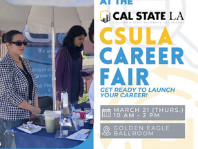 CSI Professionals participating in CSULA Career Fair on March 21st! 
