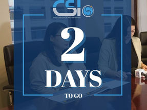 ⏳✨ The countdown continues! — only 2 days to go before CSI Professionals Inc. celebrates 32 amazing years! 🎉💼