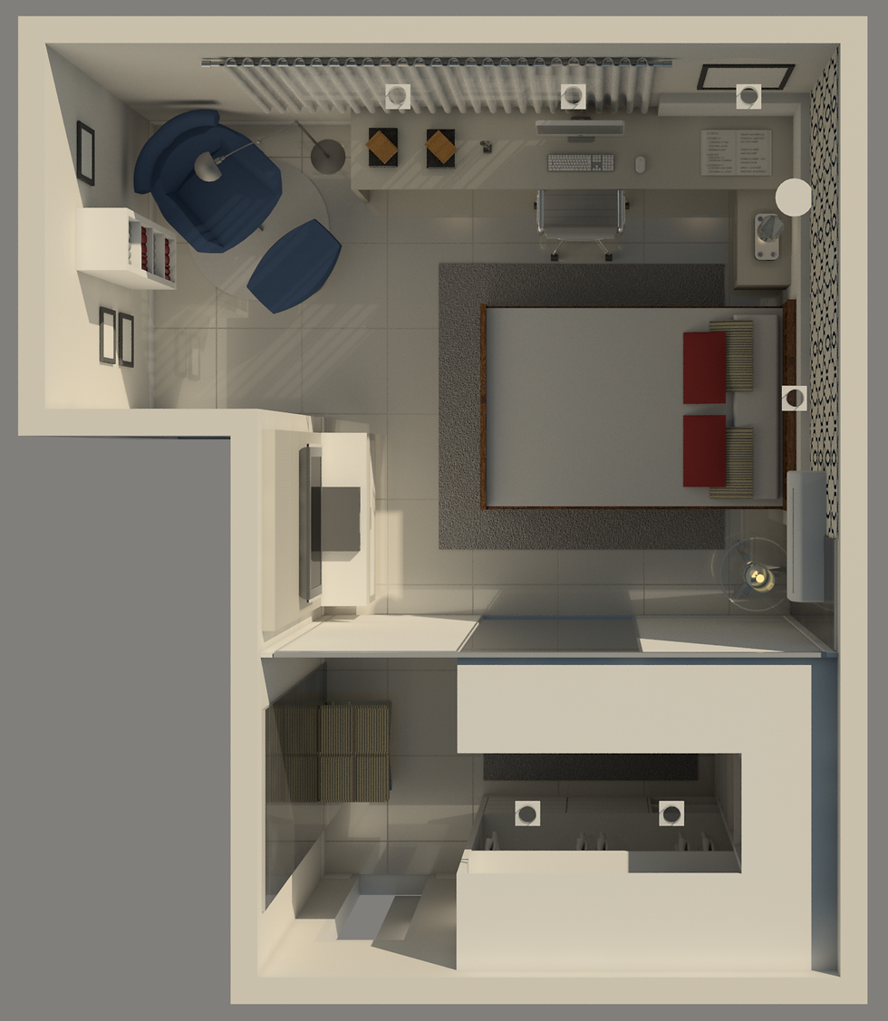 Casa Pinheiro - Quarto/Closet Casal