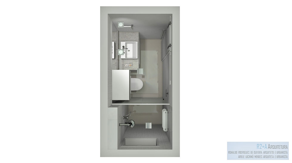 Apt Confort - WC Suíte