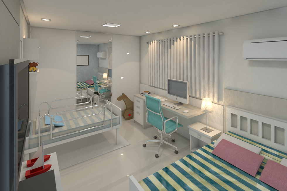 Casa Pinheiro - Quarto Mãe e Filho