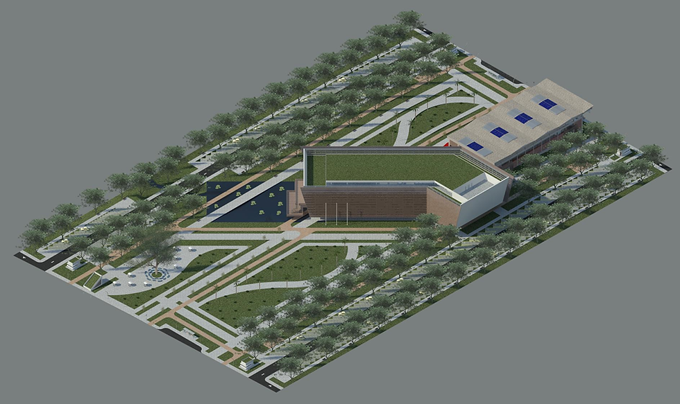 Fábrica de Artes - Vista Aérea