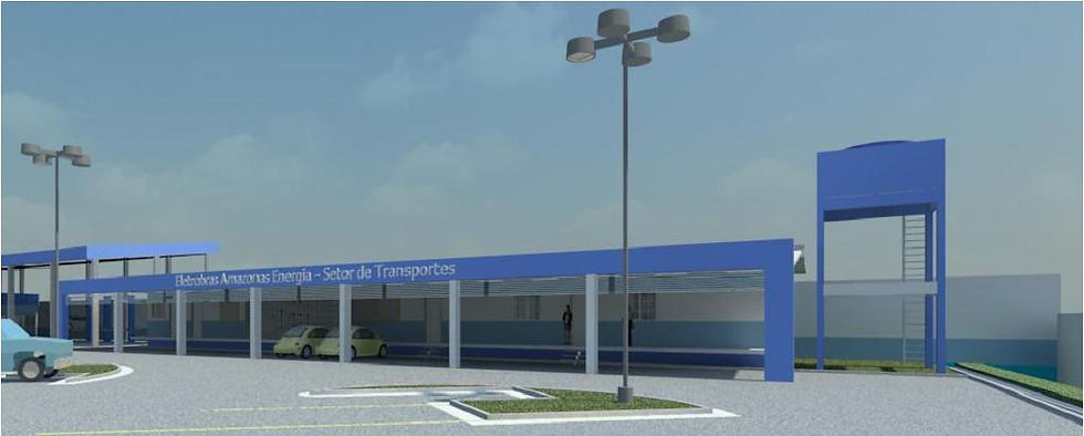 Central de Transportes - Fachada