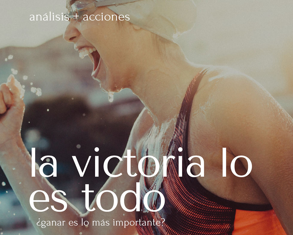 ganar es lo más importante?