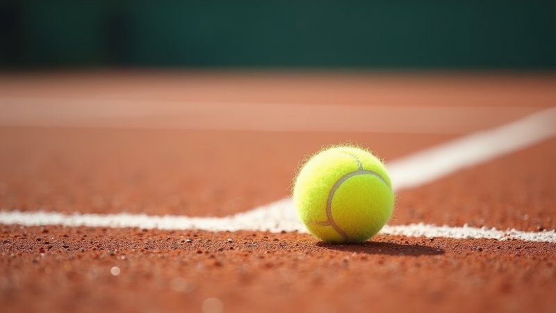 tenis en calma, pista