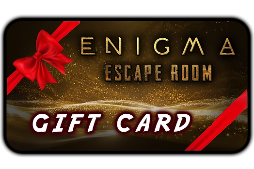 Escape Room Gift Cards- Enigma Escape Room- Lancaster Pa