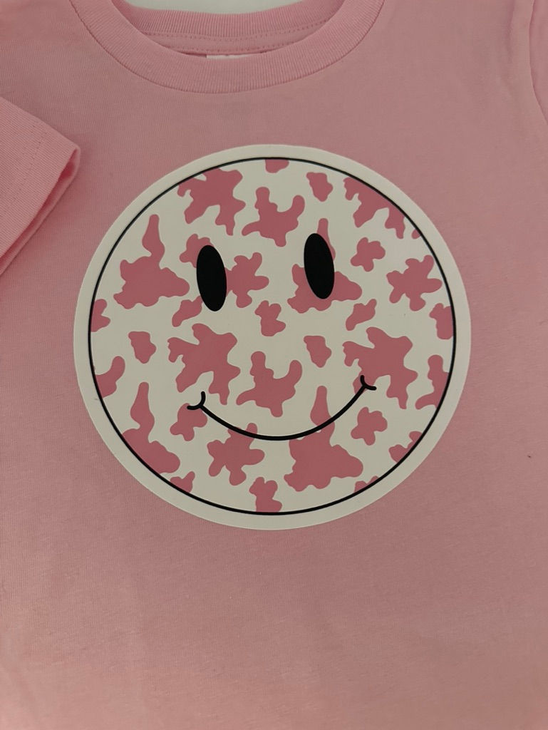 Cow Print Smiley