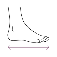 Miniaturbild: Plantarfasziitis Push med Fußbandage FP