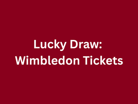 Lucky Draw: Wimbledon Tickets 2026