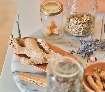 clear glass jar with white powder inside