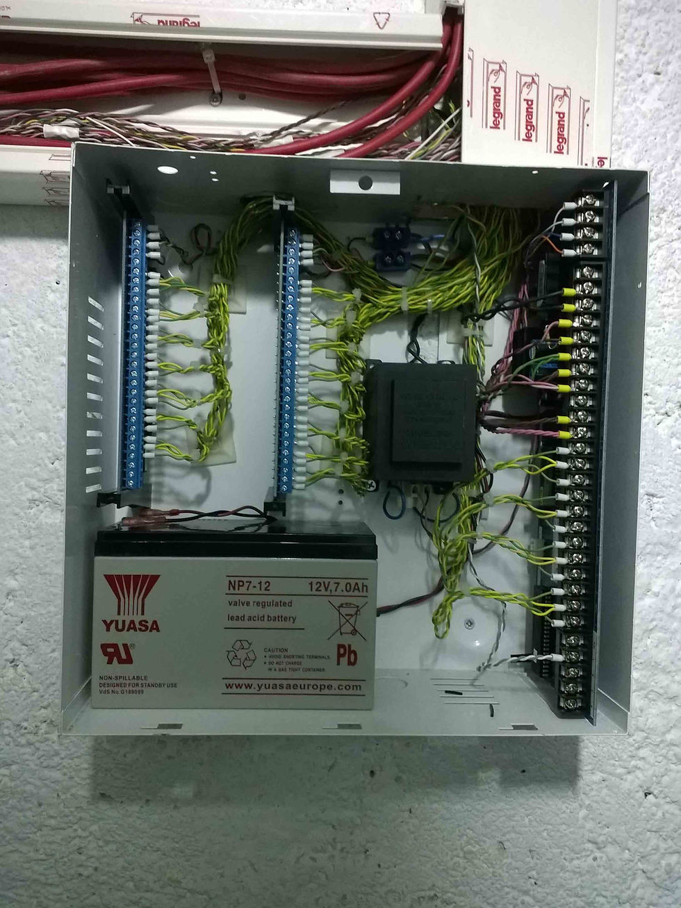 Caddx 40 Bölgeli Alarm Sistemi Montajımız