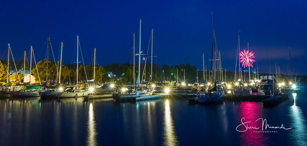 Hilton Marina Fireworks 2015