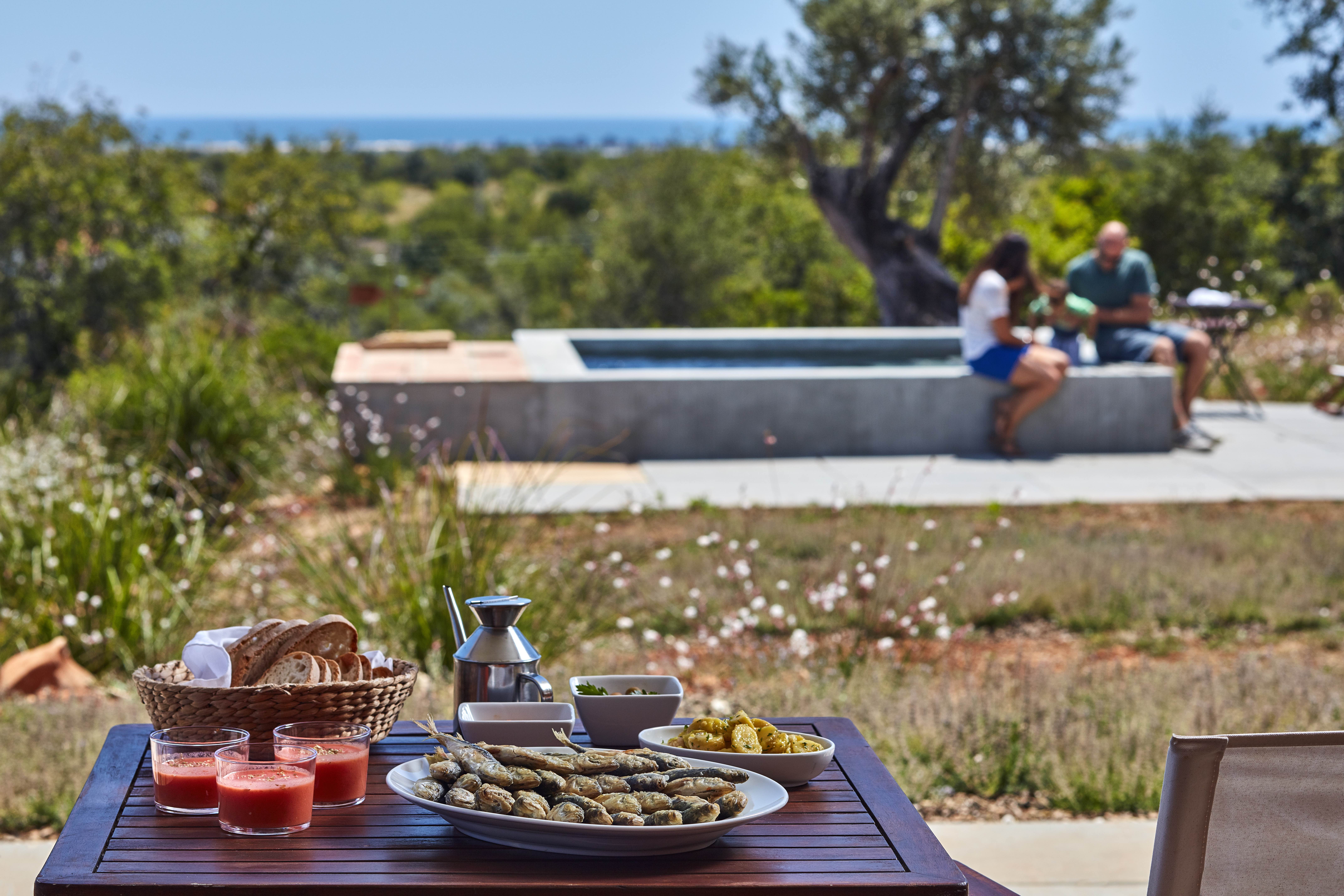 Almoço com vista sobre Tavira