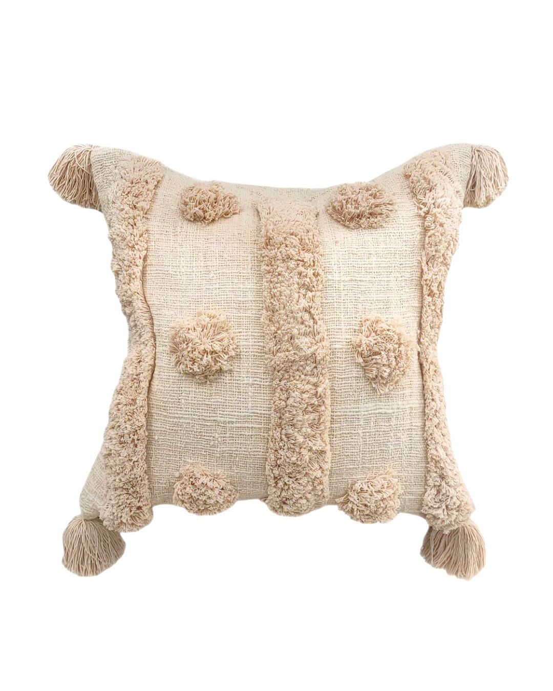 Tufted dot natural cover
