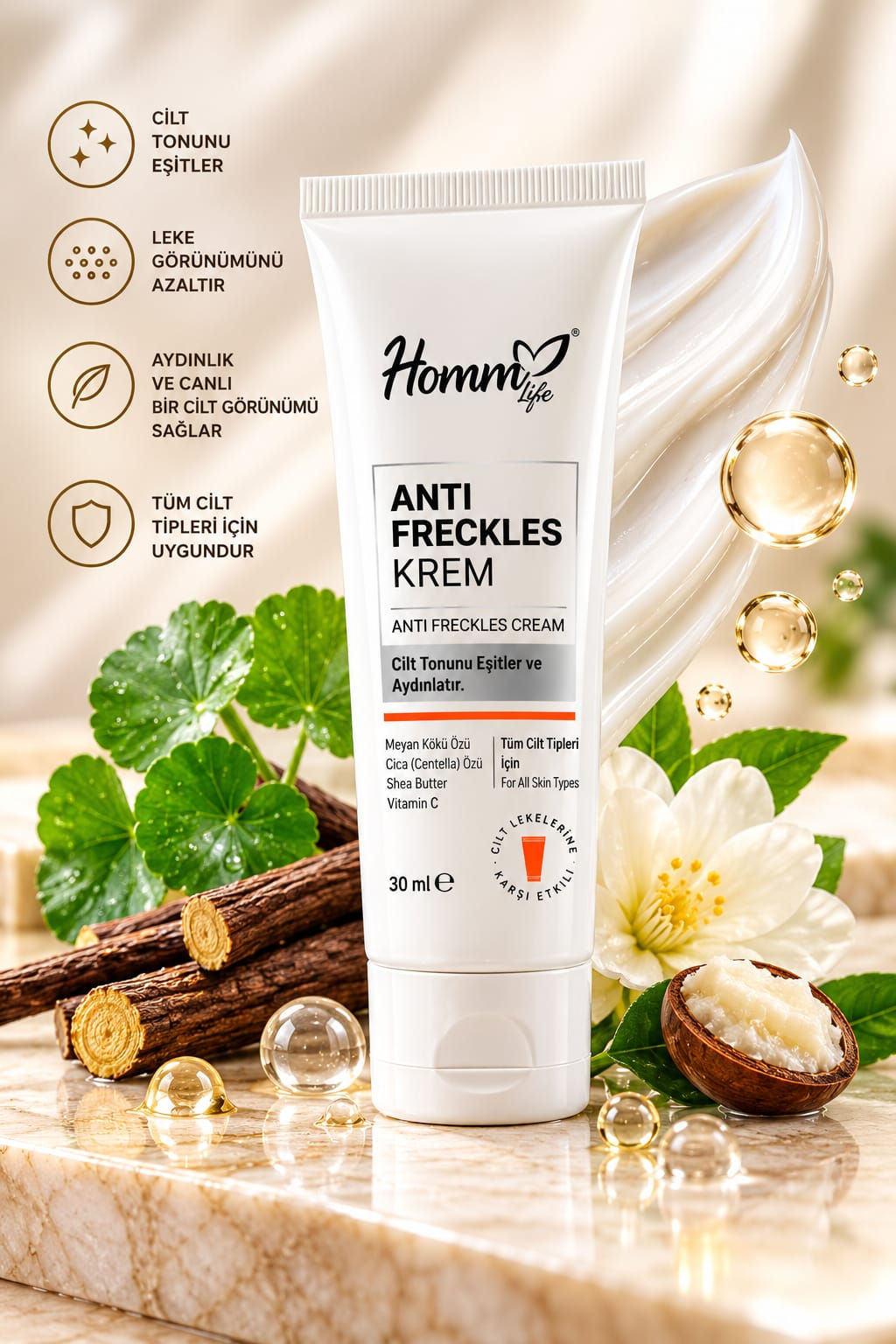 HOMM LIFE ANTI FRECKLES KREM 30 ML
