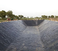 Geomembranas relleno