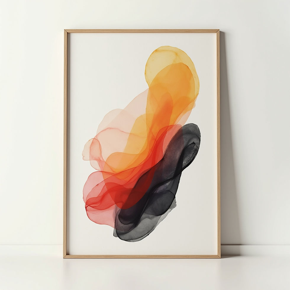 Abstract Music Poster