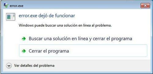 Que Error Sabes que es un error | technologysupport