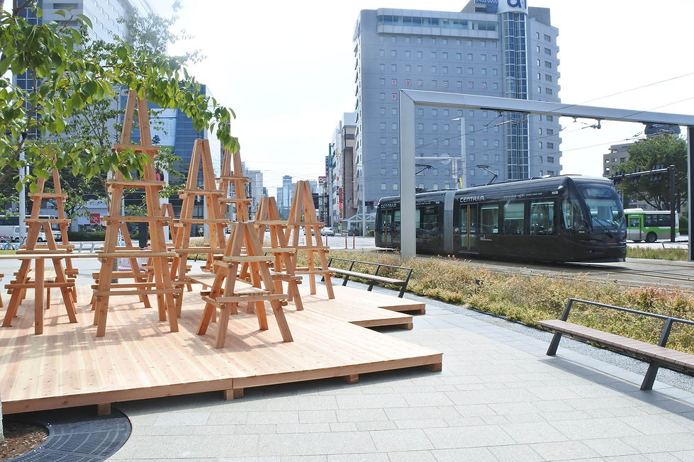 サンカクジム 富山駅前での開催時写真