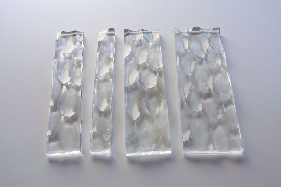 ウミヤマ　ガラス食器　分割