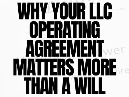 llc operating ageement