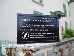 Coleridge Cottage in Nether Stowey