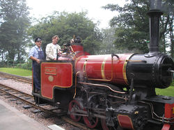 The Lynton to Barnstaple train