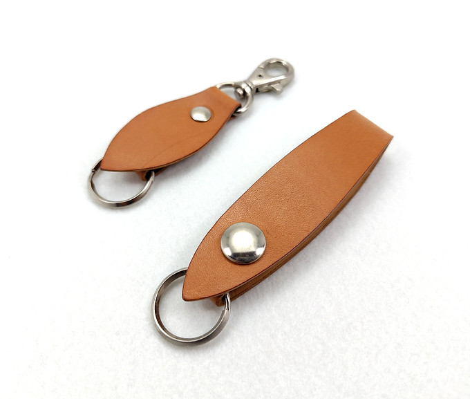 レザークラフト通信講座　キーリング