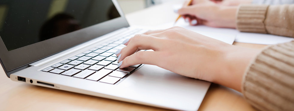 Laptop Writing