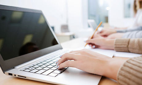 Laptop Writing