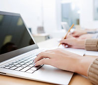 Laptop Writing