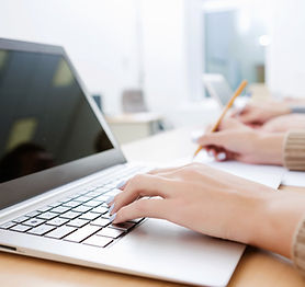 Laptop Writing