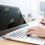 Laptop Writing
