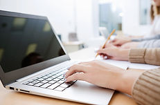Laptop Writing