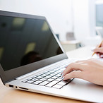 Laptop Writing