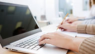 Laptop Writing