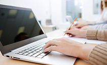 Laptop Writing