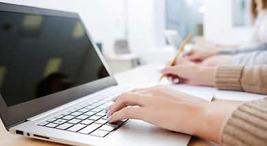 Laptop Writing