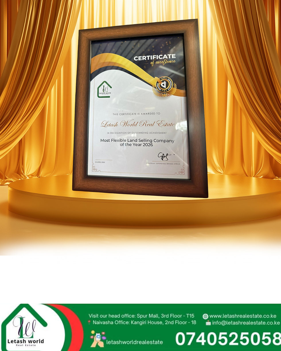 Letash World Real Estate Awarded “Most Flexible Land Selling Company of the Year 2026”