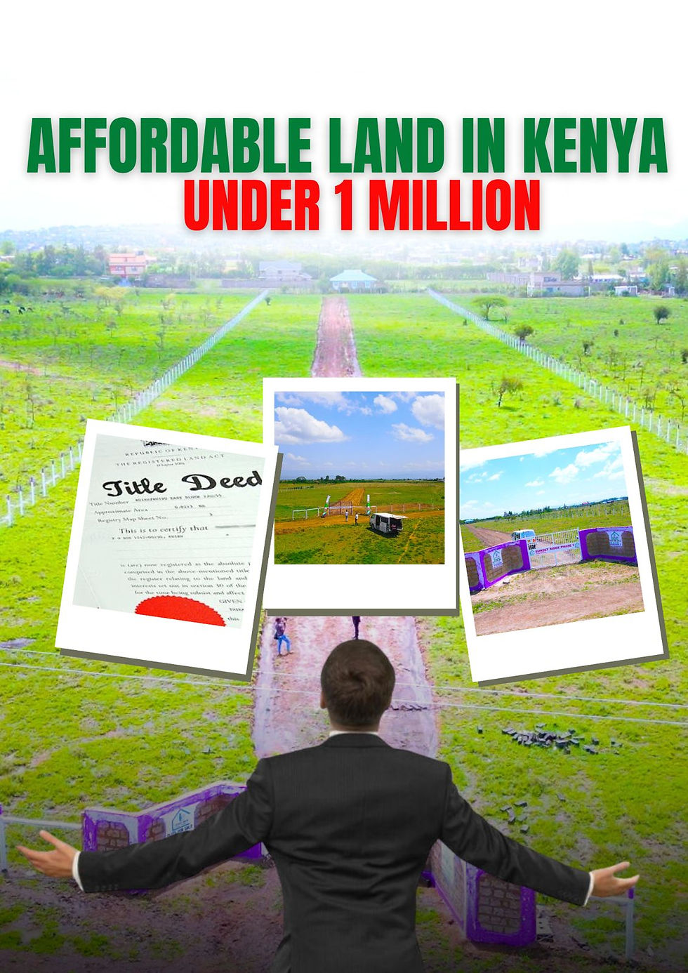 Affordable Prime Land for Sale in Kenya Under KSh 1 Million (2026 Guide)