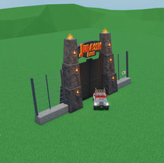 Jurassic Park Entrance